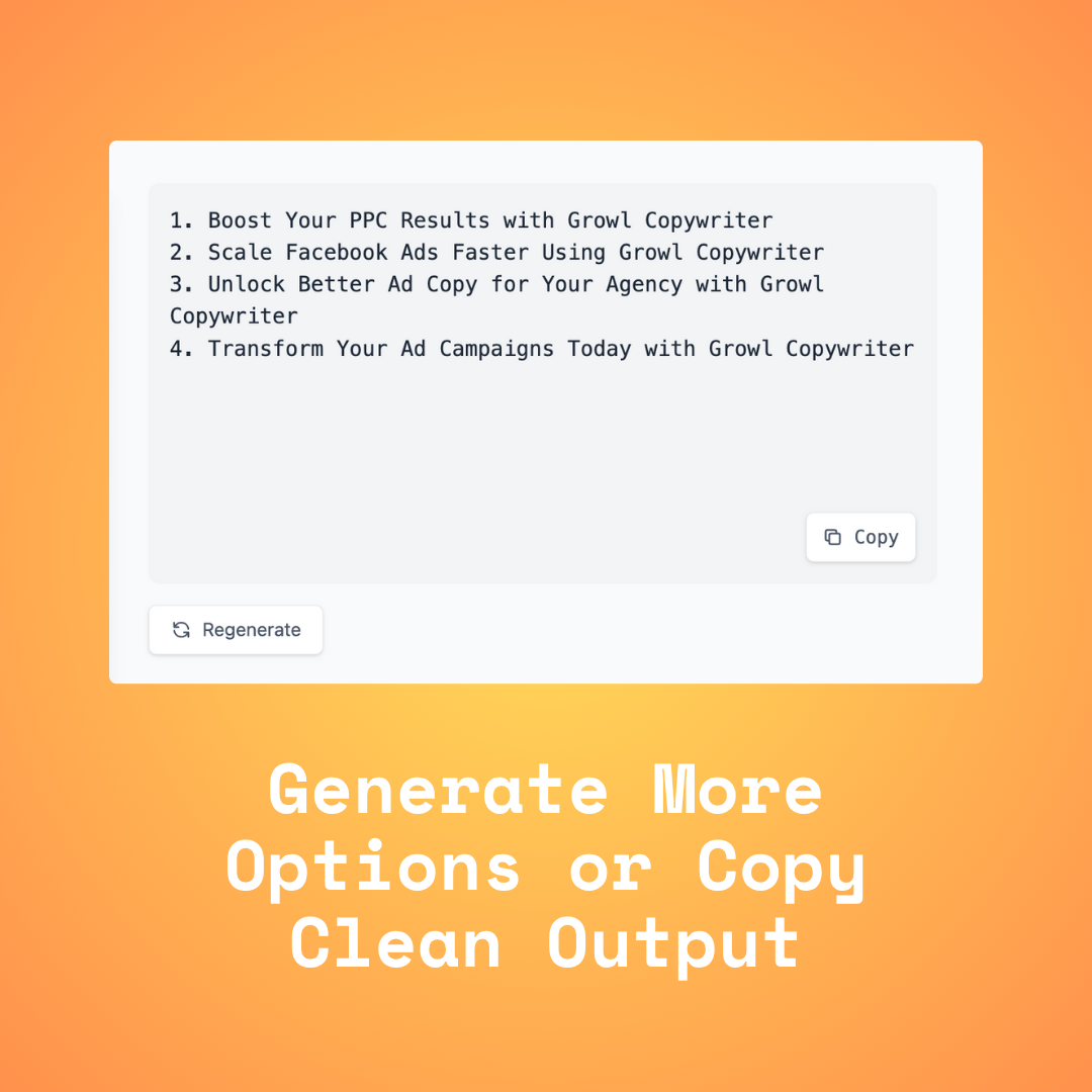 Rapid Iteration Interface